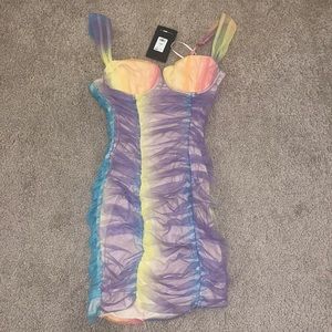 FASHION NOVA MESH MINI DRESS